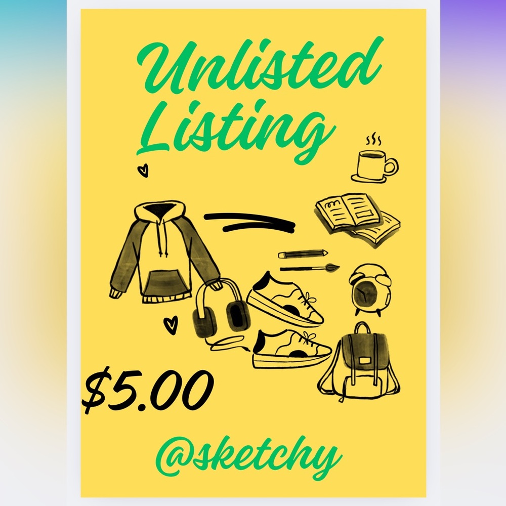 $5.00 Unlisted Listing